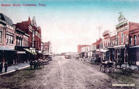 Corsicana TX History and Economy